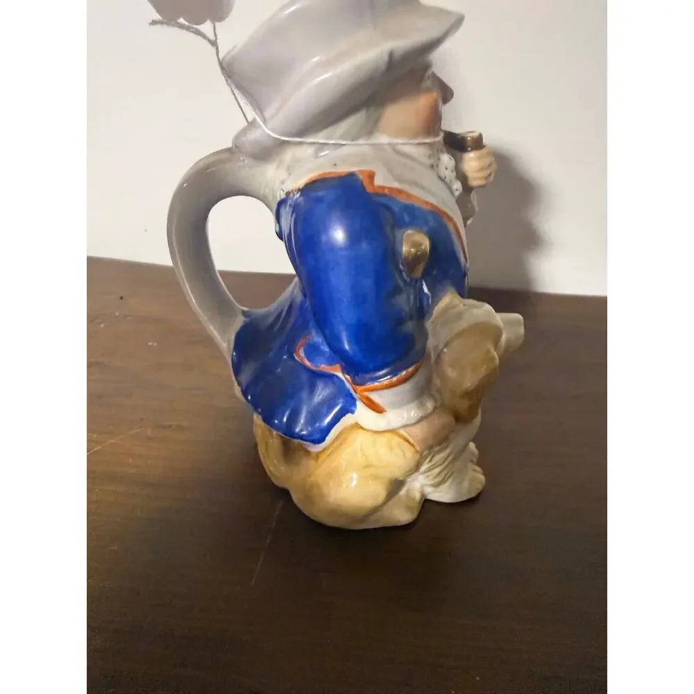 19th Century Toby Jug Man with Dog and Pipe 7
